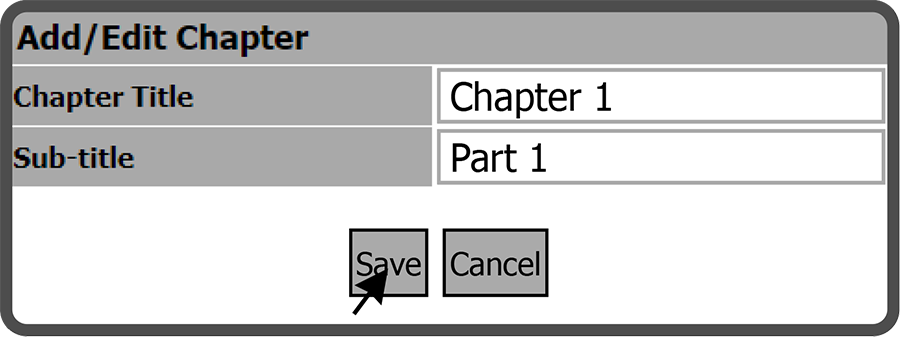 Add Chapter